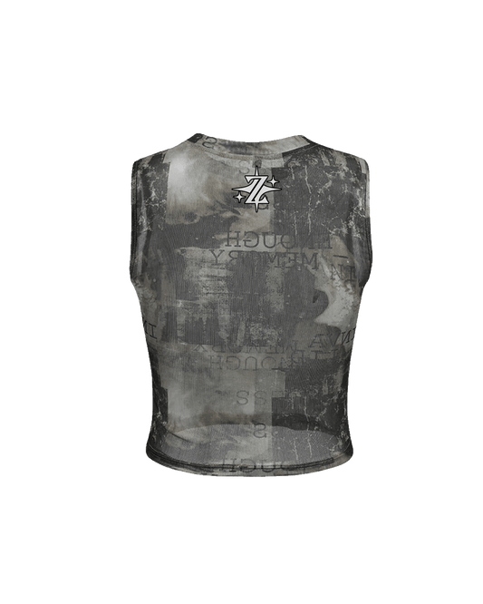 ZOF Bite Me Mesh Crop Top