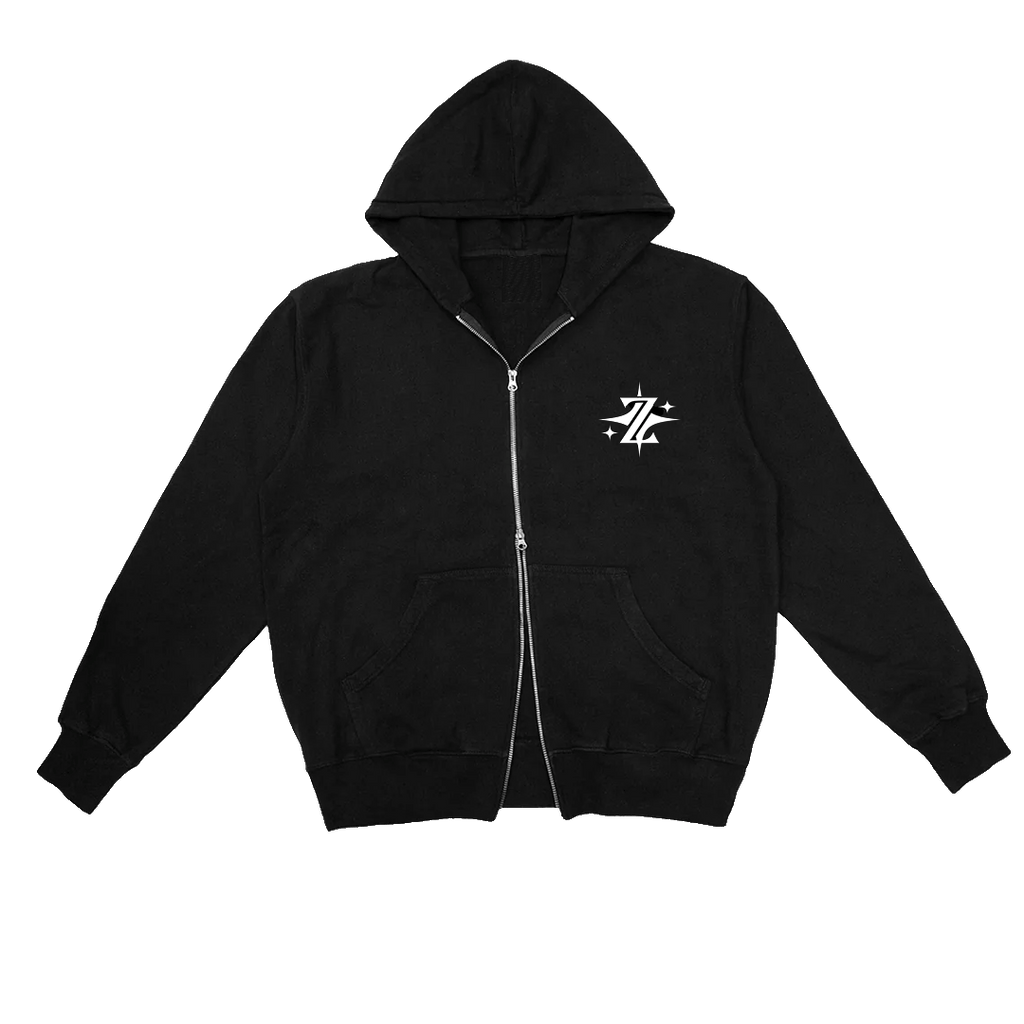 ZOF Only Star  Zip Hoodie