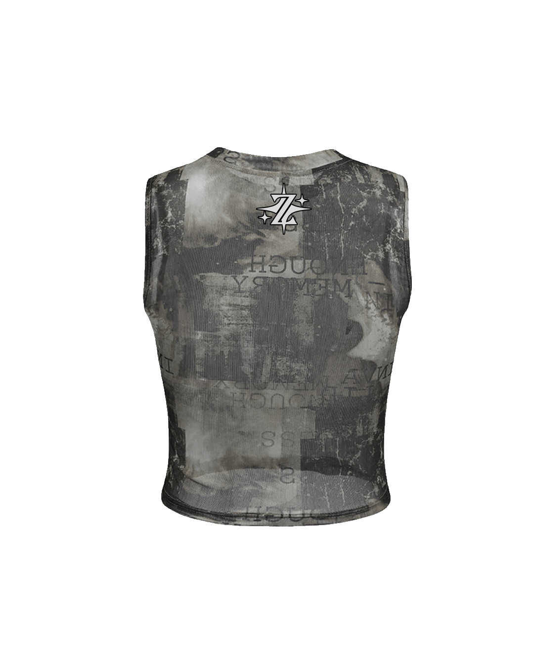 ZOF Bite Me Mesh Crop Top