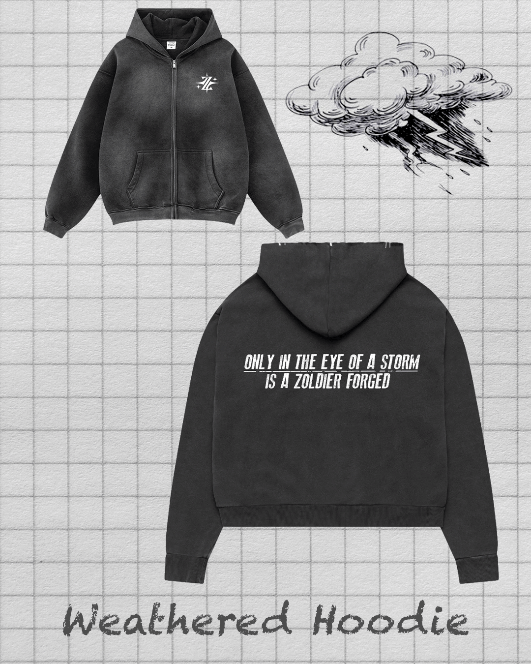 Weathered Hoodie