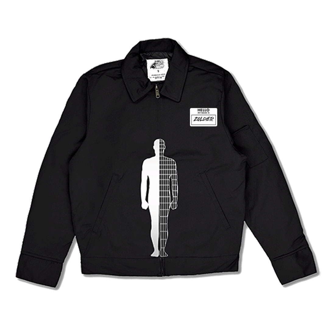 Half Man Half Zoldier Work Jacket - Main Image